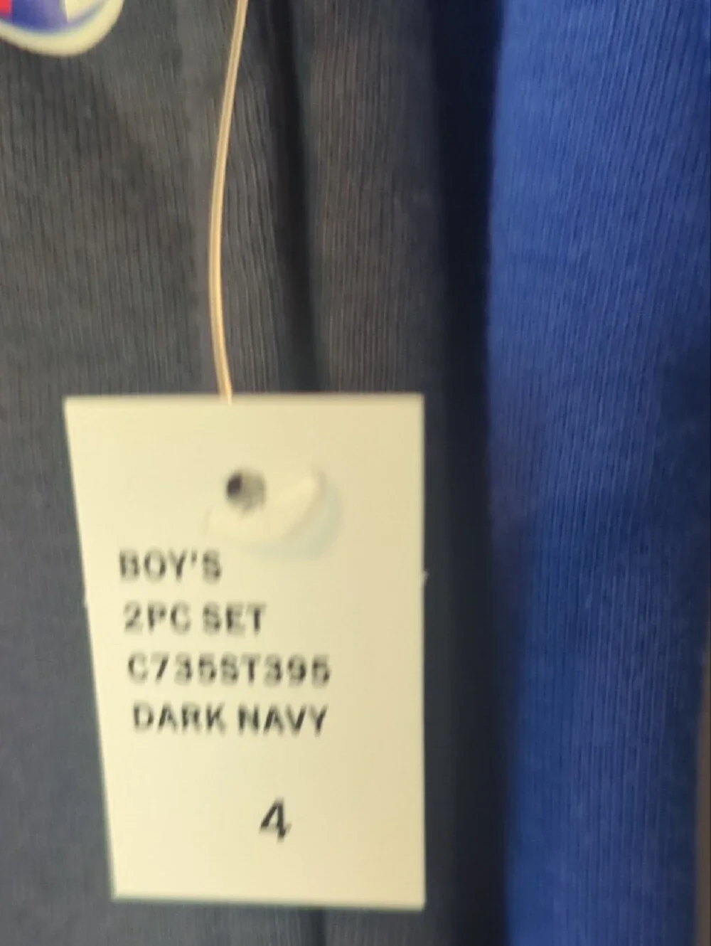 Champion Kids Royal Blue Hoodie and Jogger Set